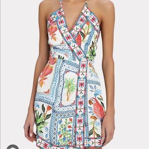 NEVER WORN Farm Rio Embroidered Dress Size M